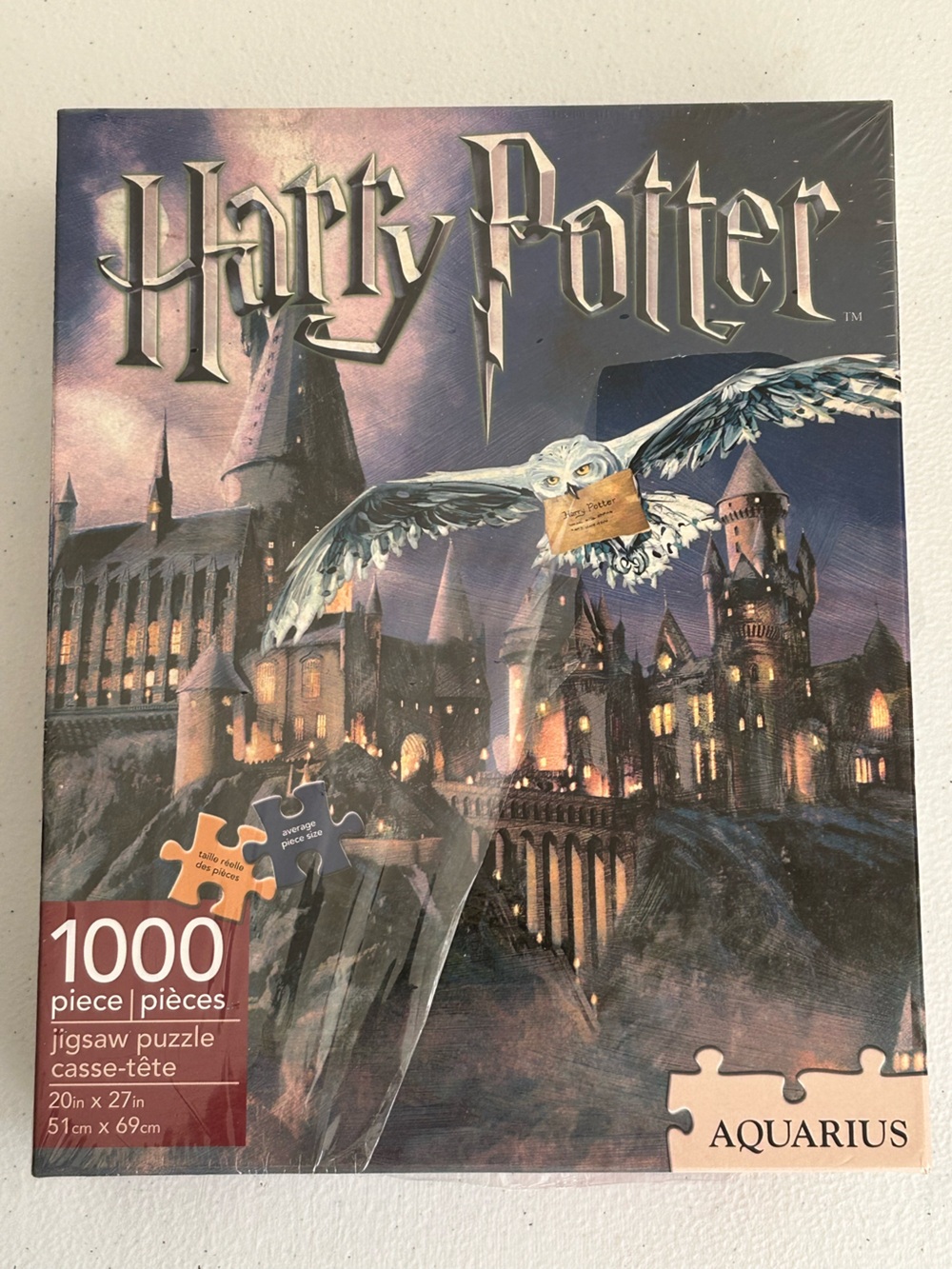 Harry Potter 1000-Piece Jigsaw Puzzle - NEW UNOPENED by Aquarius